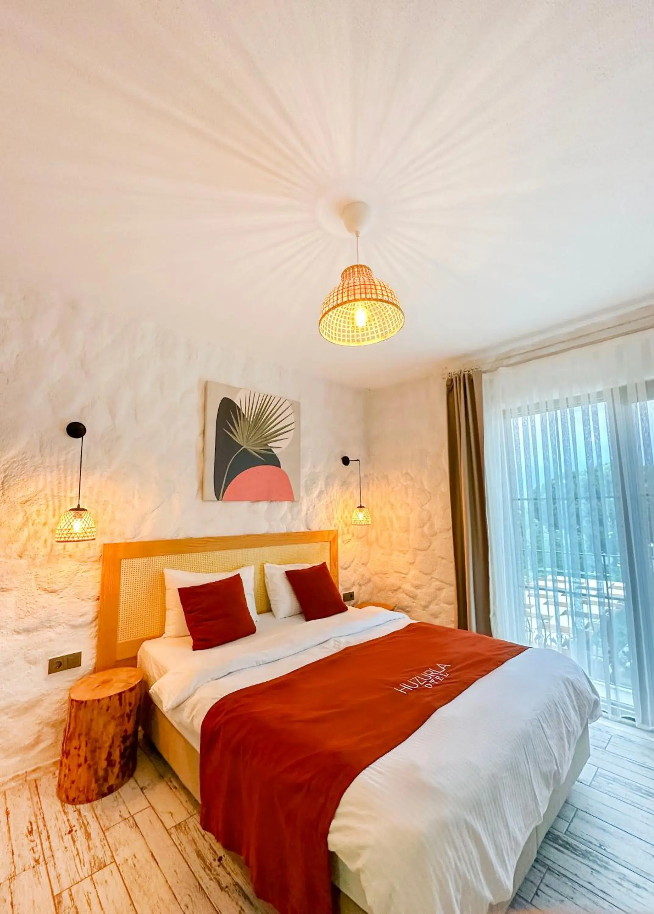 Bed in Huzurla otel
